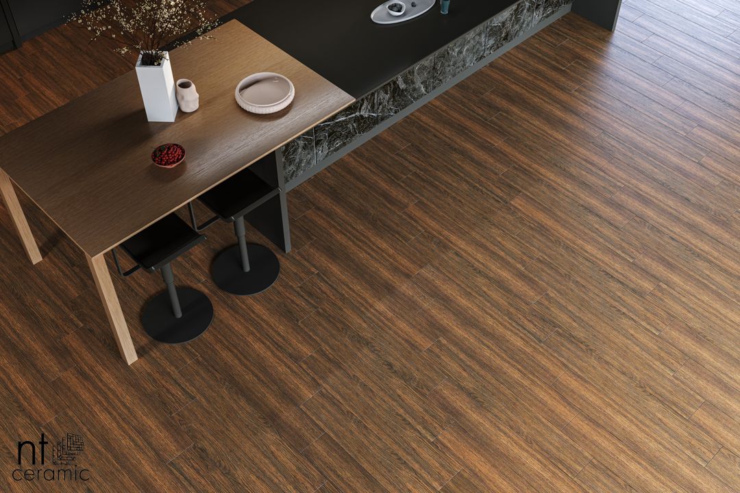 Керамогранит NTT92311M Wood Brown Mat 20x120