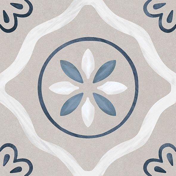 Керамогранит Motto Вельвет Gris Decor 2 20x20 арт. N100188