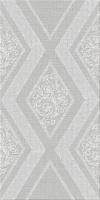 584312004 Illusio (Иллюзио) Grey Geometry серый декор 31,5х63, Azori