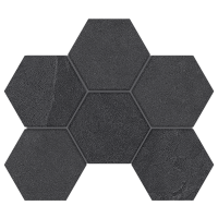 Мозаика Luna LN 04 25x28.5x1 неполированная Черный