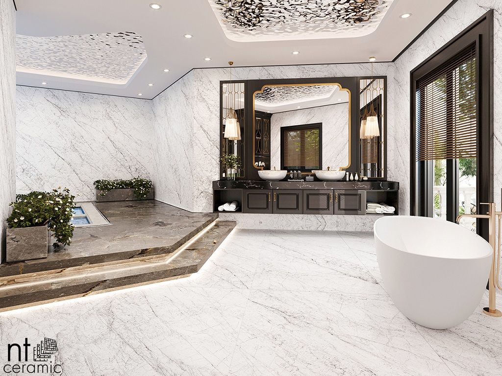 Керамогранит NTT3602C Carrara Elite 120x280