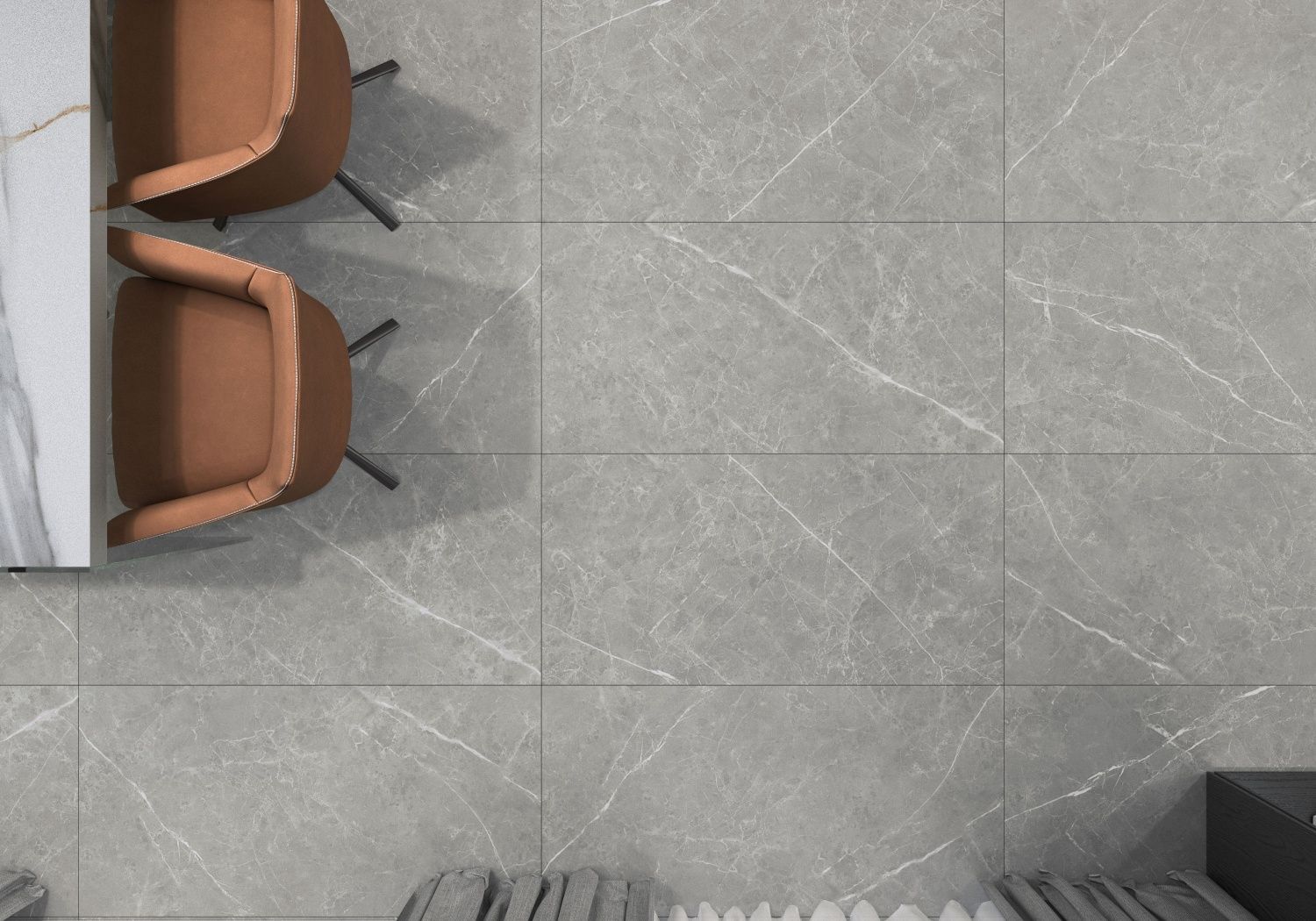 Керамогранит NT Ceramic Pietra PT6NTT1102L 60x60 лаппатированный, под серый камень