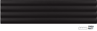 Плитка керамическая настенная 28521 COSTA NOVA ONDA Black Matt 5x20 см (Equipe)