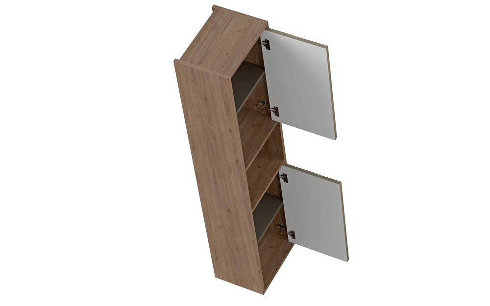 Пенал CLASSIC RIBBLE 35 коричневый (Cersanit)