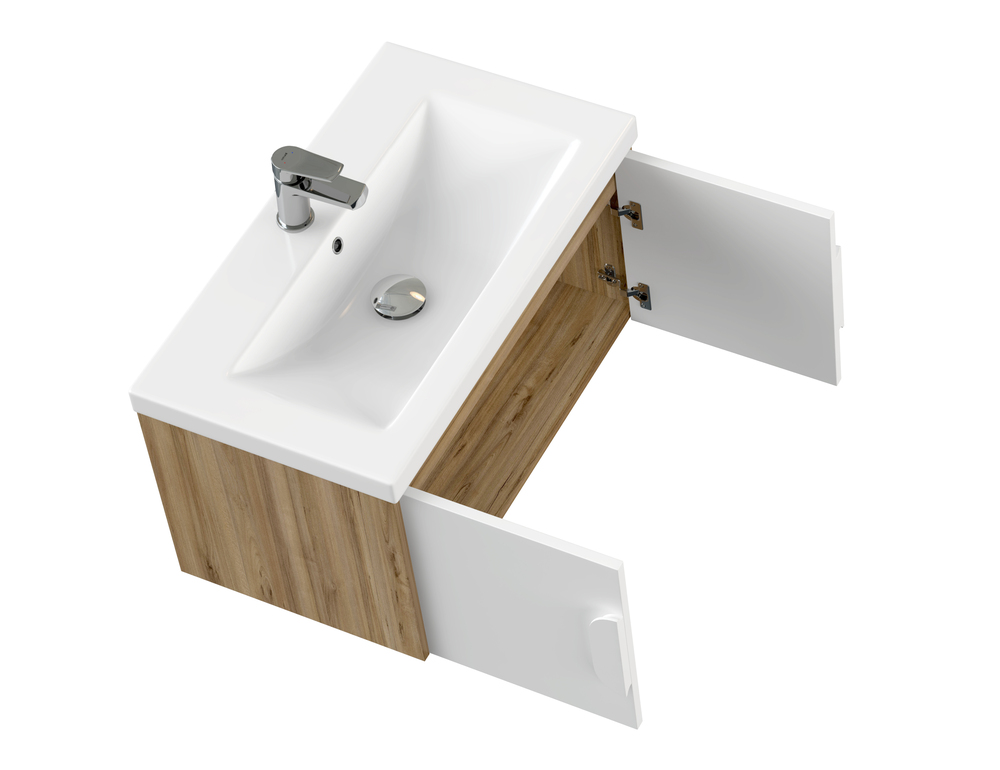 Тумба COMO 80 белый (Cersanit)