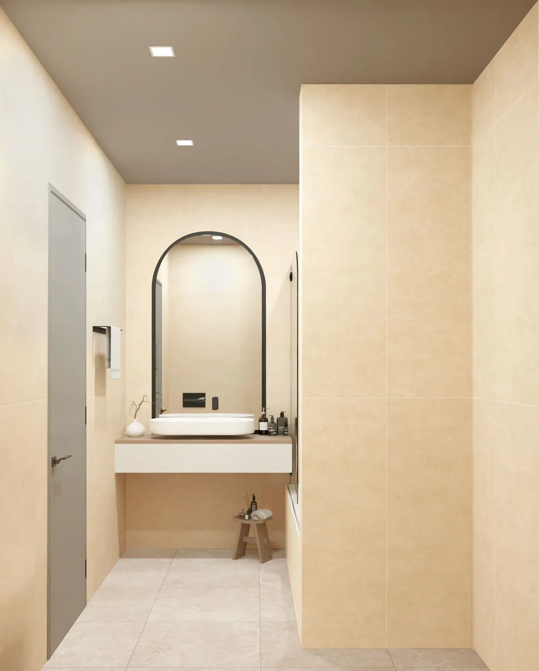 Керамогранит GT1206024202MR Duet Бежевый 60x120 (Global Tile)