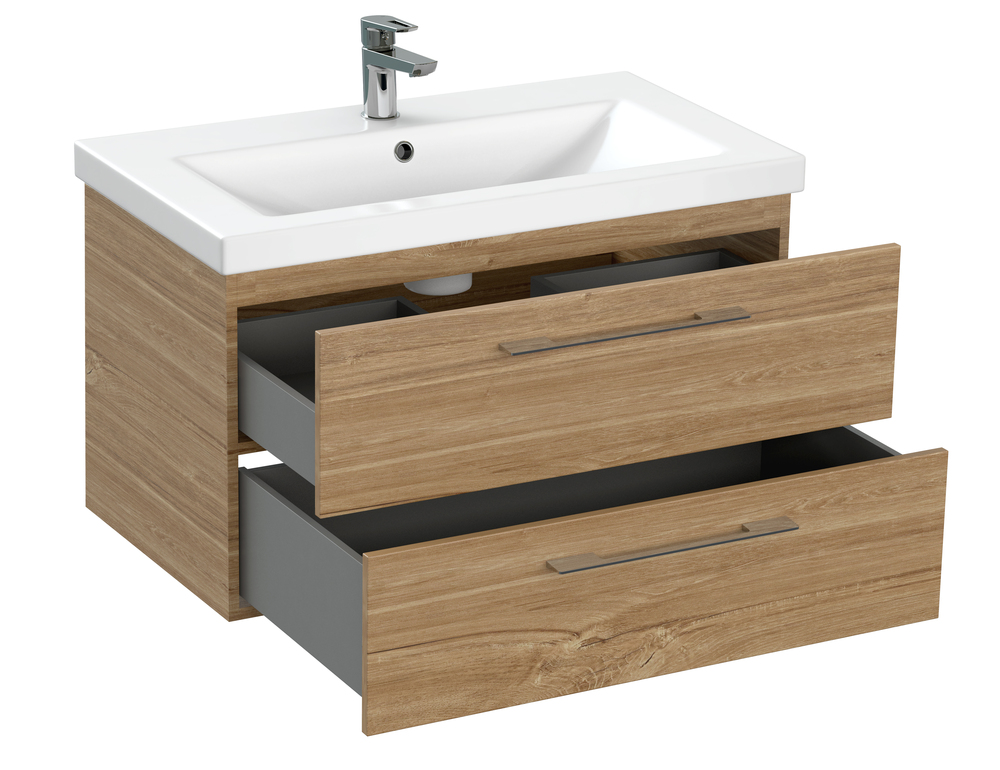 Тумба LARA 80 орех (Cersanit)