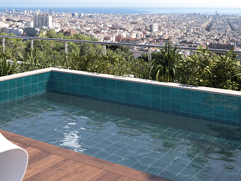 Гранит керамический 31564 SPA&POOLS Glacier 15х15 см