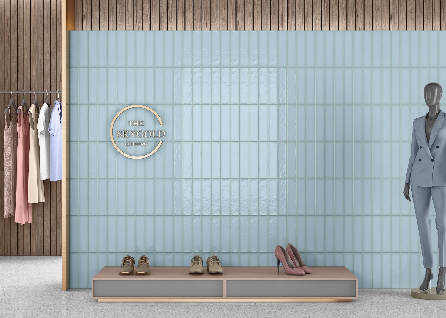 Керамическая плитка, SKY 10x40, Monte