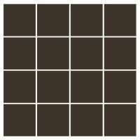 Фальш-квадрат плитка-модуль шоколад (006) 60*60, Keramark