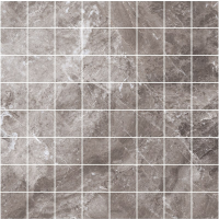Мозаика керамическая K-62/LR/m01 BLACK & WHITE Grey 30х30 см