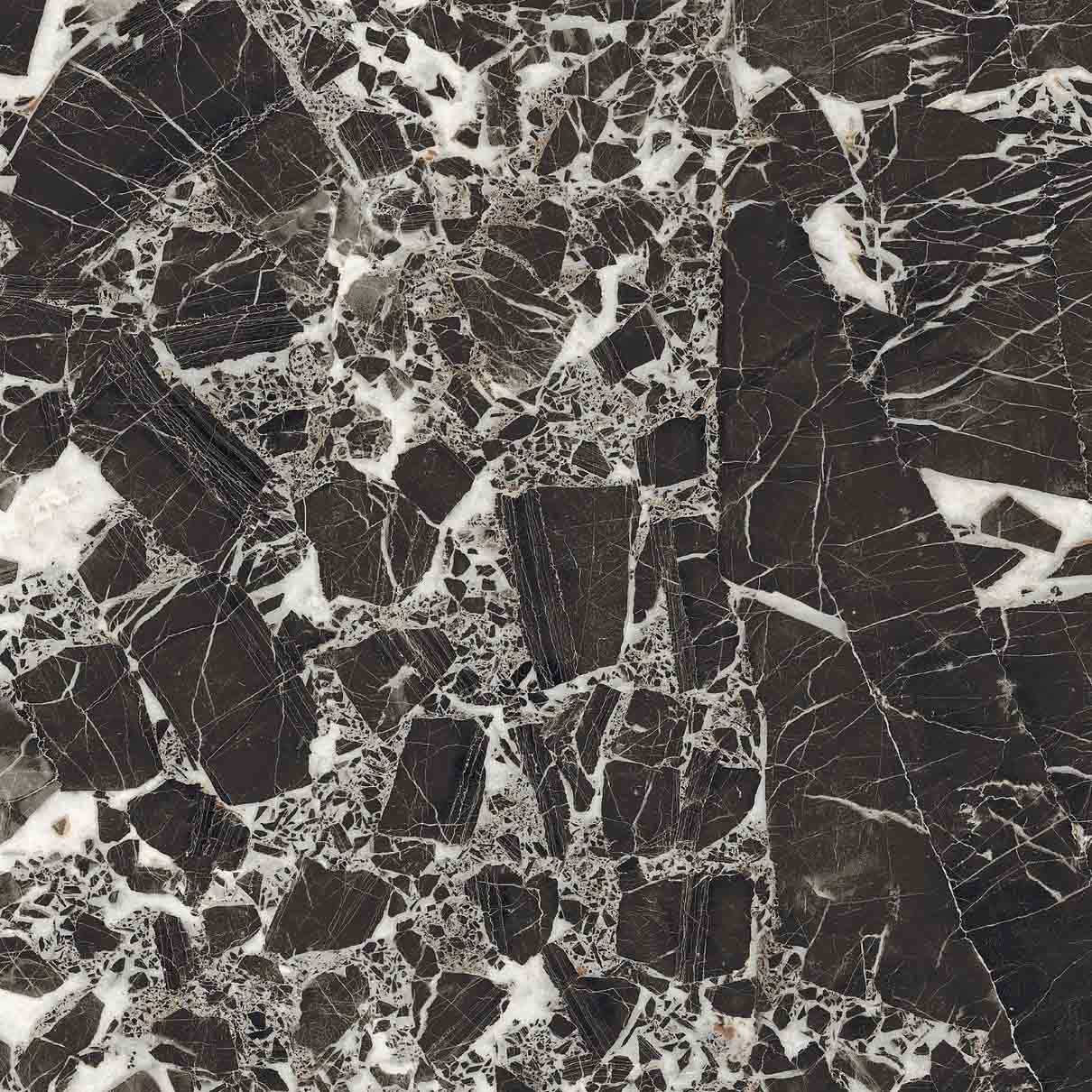 Керамогранит Нуар-Р 600x600x9 черный  Керамин