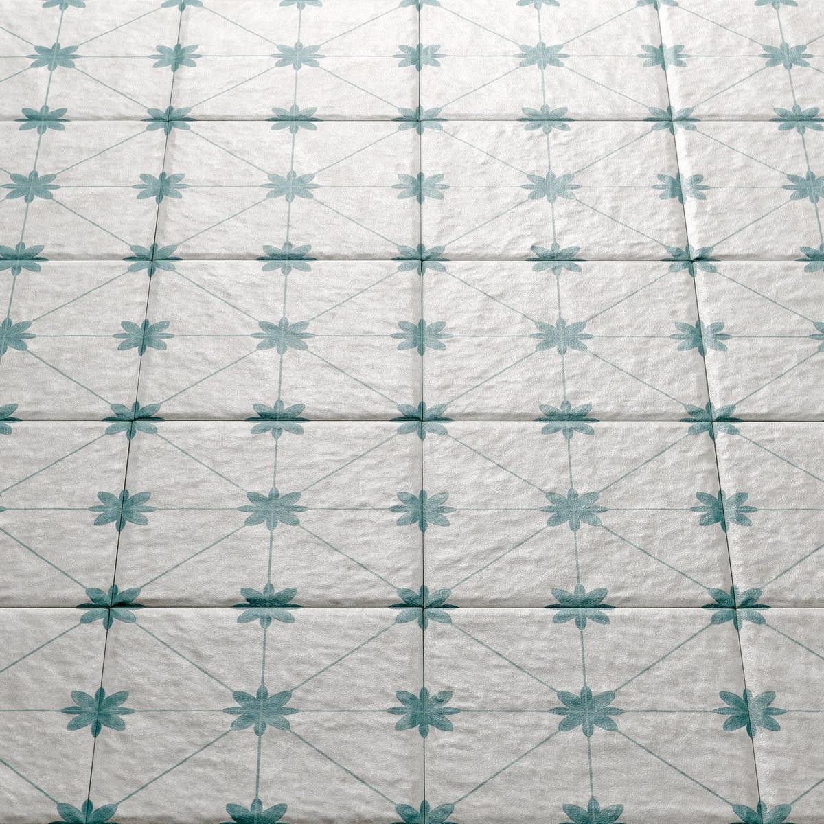 Керамогранит Motto Ницца Ница Аква Декор 2 20x20 арт. N100120