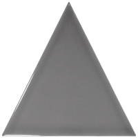 Треугольная плитка Equipe Ceramicas Плитка керамическая настенная 23817 SCALE TRIANGOLO Dark Grey 10,8х12,4 см (новый пакинг)