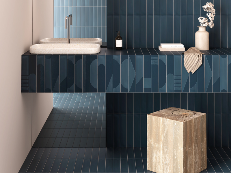 Керамогранит 30171 WADI DECOR Indaco 6x30 см