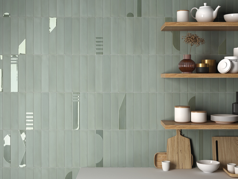 Керамогранит 30176 WADI DECOR Mint 6x30 см