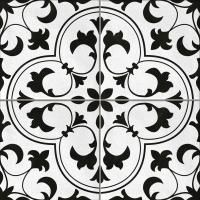 Керамогранит Cersanit Sevilla пэчворк белый  рельеф  42x42 SE4R053