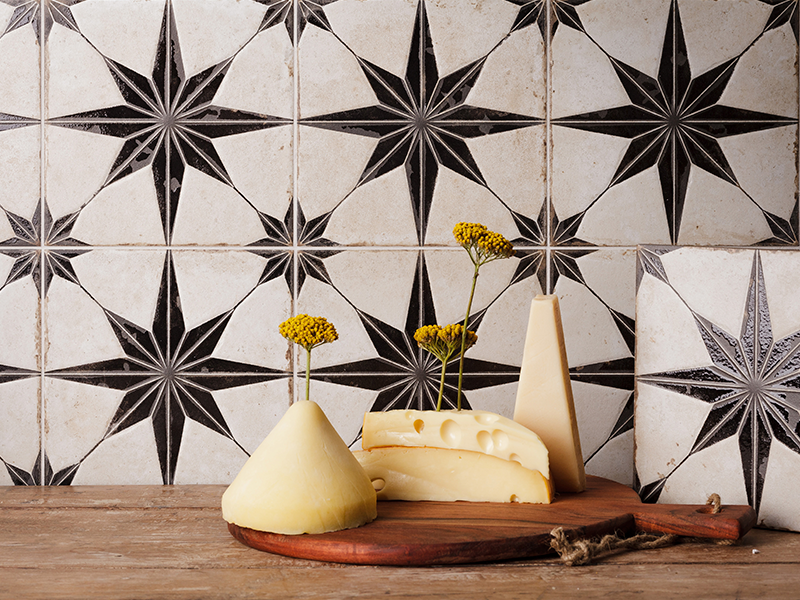 Гранит керамический 40465 FS STARLIGHT Black LT 22,3x22,3x0,9 см