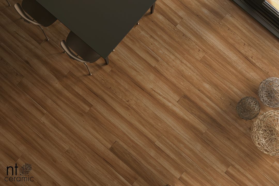 Керамогранит NTT92303M Wood Cherry Mat 20x120