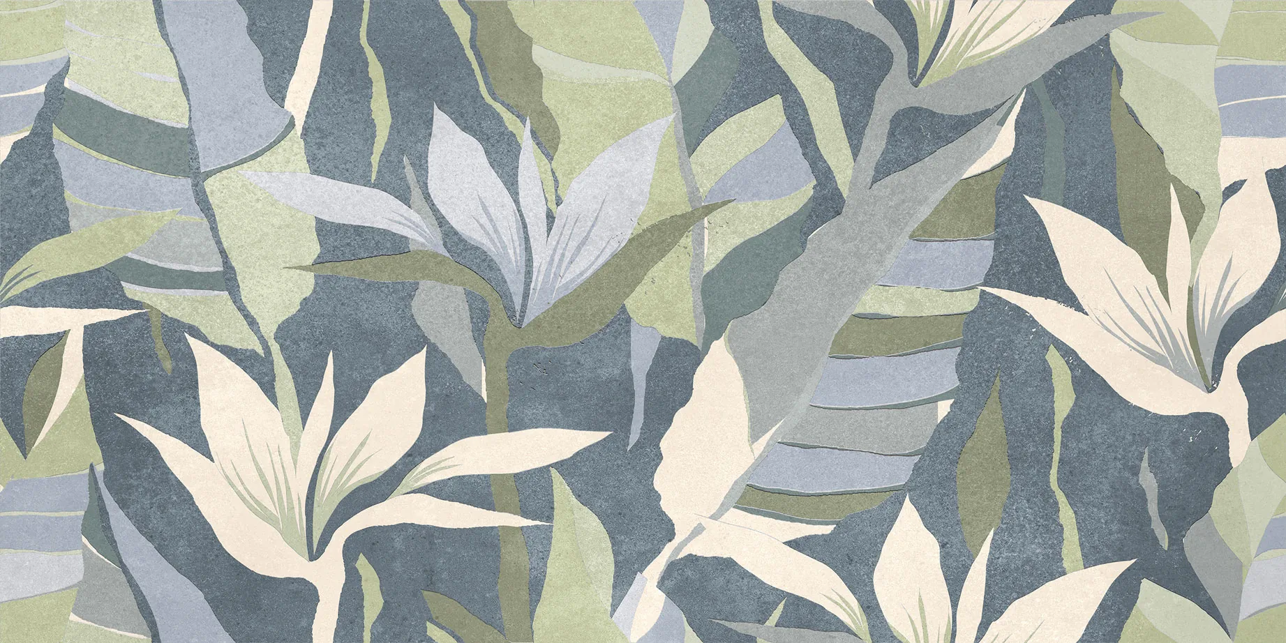 Плитка GT244VG Dominica Синий тропики 30x60 (Global Tile)