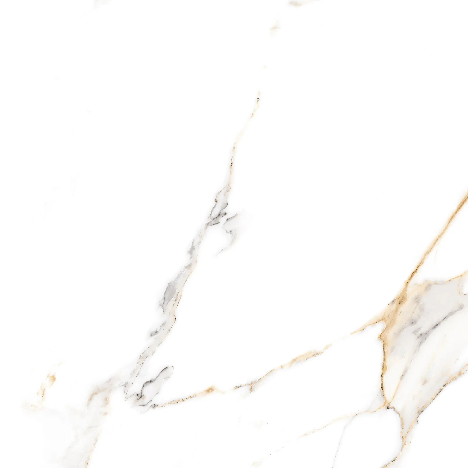 Керамогранит GFU6060ECL04R Extra Calacatta матовый 600x600x9 белый мрамор