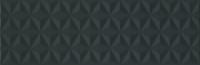 12121R | Диагональ черный структура обрезной 25*75, Керама Марацци