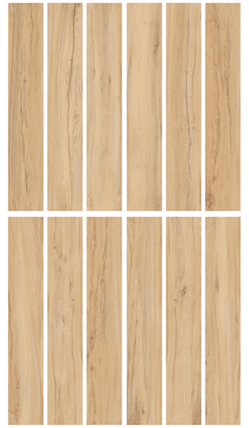 Гранит керамический K-2101/SR ALLEYA Honey 20х120х1,1 см