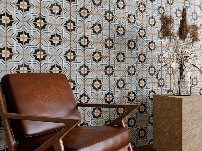 Плитка керамическая напольная 29416 CASABLANCA ATTIA 12,5x12,5 см