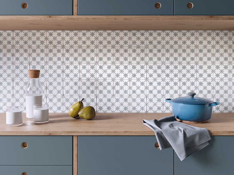 Гранит керамический 31083 TANGER Silver Rhomb 12,3x12,3 см