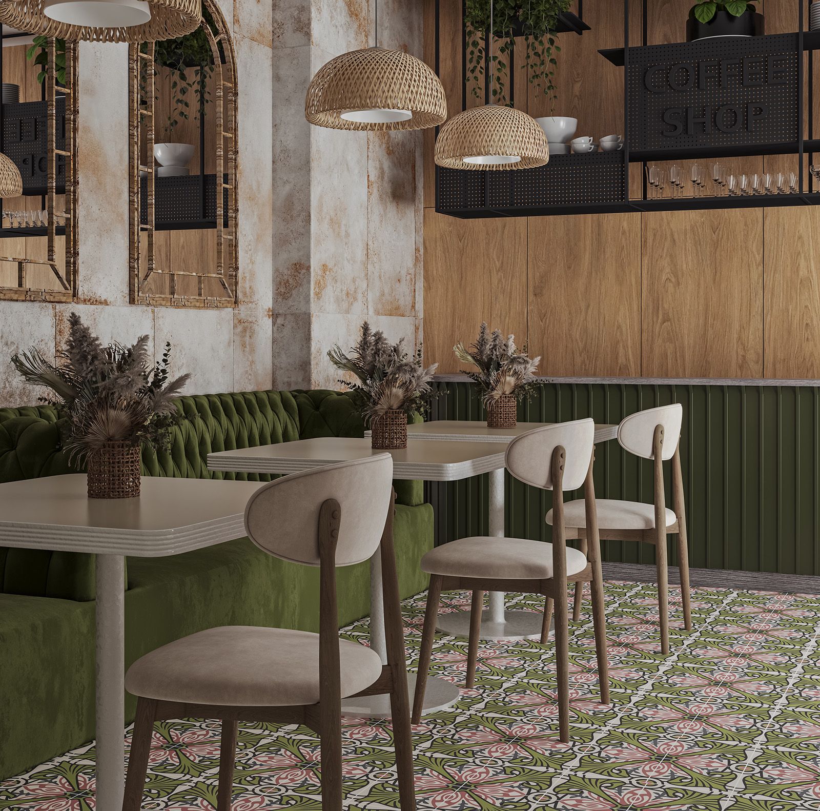 Керамогранит, TOLEDO 20x20, Siena