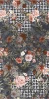 Ковёр Цветы декорированный обрезной КГ SG590500R 119,5х238,5, Керама марацци