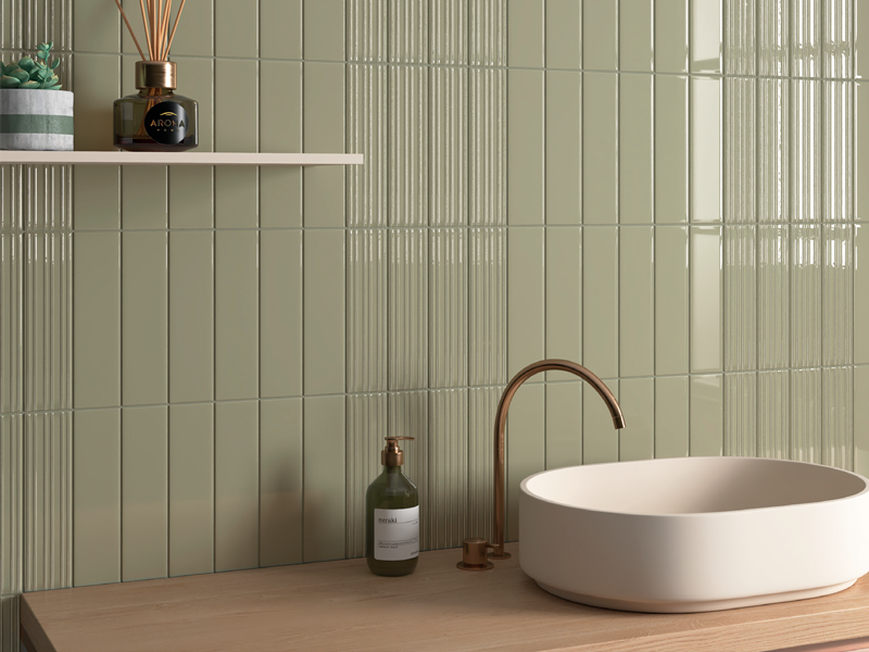 Плитка керамическая настенная 32402 LUMINA Lichen 6х24,6 см