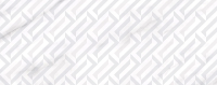 Настенная плитка Azori 508811101 Alpi Geometria 50.5x20.1 белая глянцевая геометрия