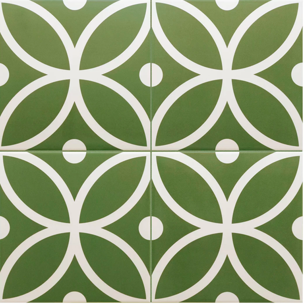 Гранит керамический 30710 RIVOLI Bergen Verde 20x20 см