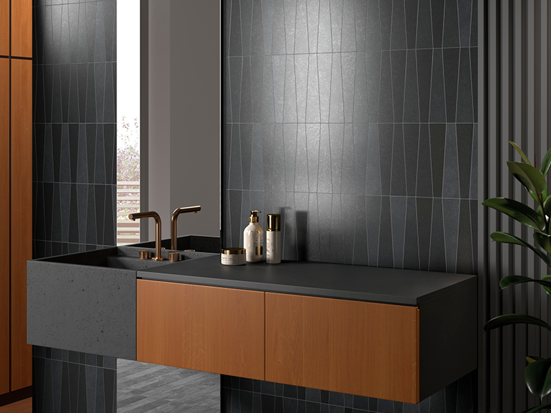 Гранит керамический 32453 BAMBOO Antracita 5,6х22,4 см