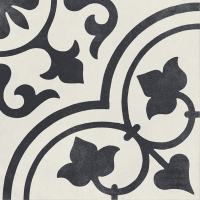 Гранит керамический CUBAN WHITE ORNATE 22,3х22,3х0,9 см