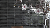Настенная плитка Kalon antracite brillo 5x25