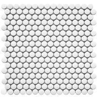 Мозаика Penny Round White Matt (StarMosaic)