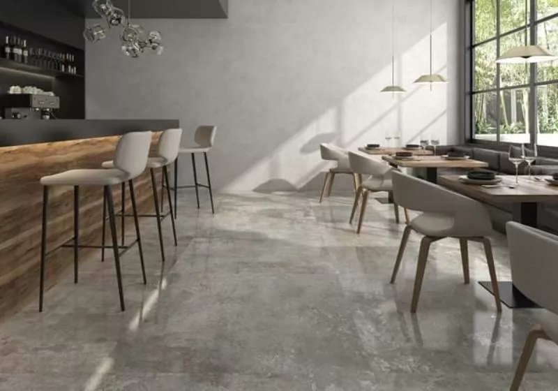 Керамогранит Rusty Metal Moss Luxglass Rec 60x120