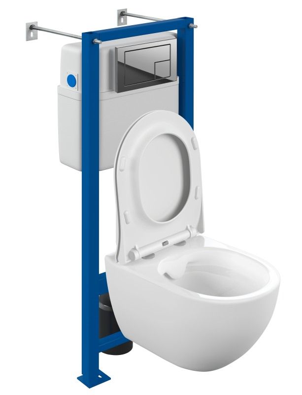 Комплект BRASKO SMART CO DPL EO slim + VECTOR + CORNER пластик хром глянцевый