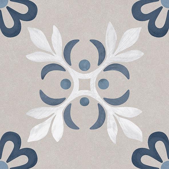 Керамогранит Motto Вельвет Gris Decor 4 20x20 арт. N100190