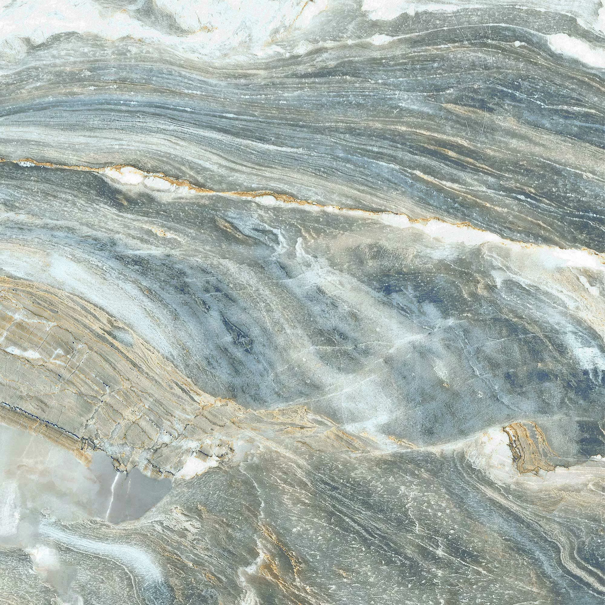 Керамогранит GT606018816MR Bellagio Голубой 60x60 (Global Tile)
