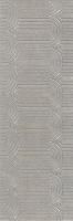 OP\B201\12137R Безана серый обрезной декор 25*75,Керама Марацци