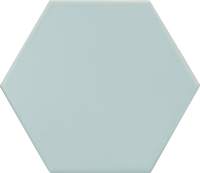 Шестиугольная плитка Керамогранит 26464 KROMATIKA Bleu Clair 11,6х10,1 см