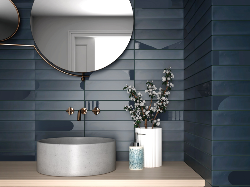 Керамогранит 30056 WADI Indaco 6x30 см