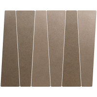 Гранит керамический 32458 BAMBOO Chocolate 5,6х22,4 см (Equipe)