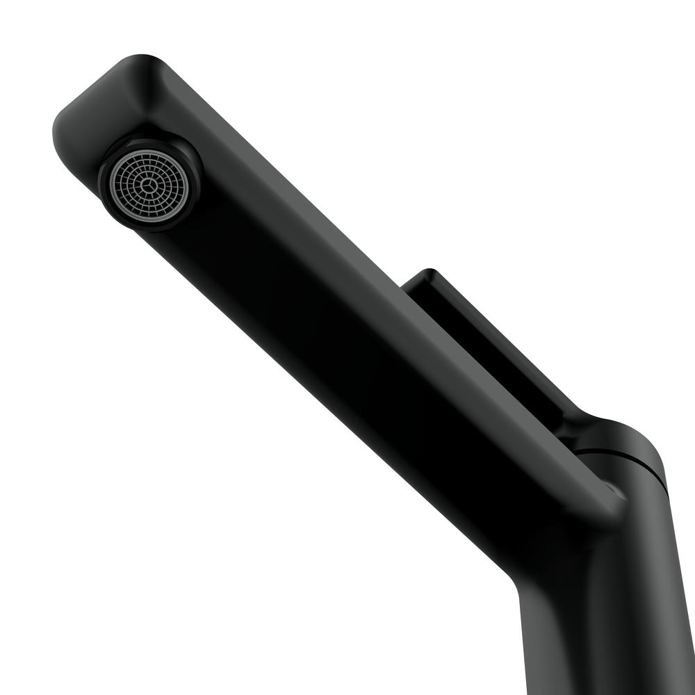 Смеситель для раковины высокий VIBE черный