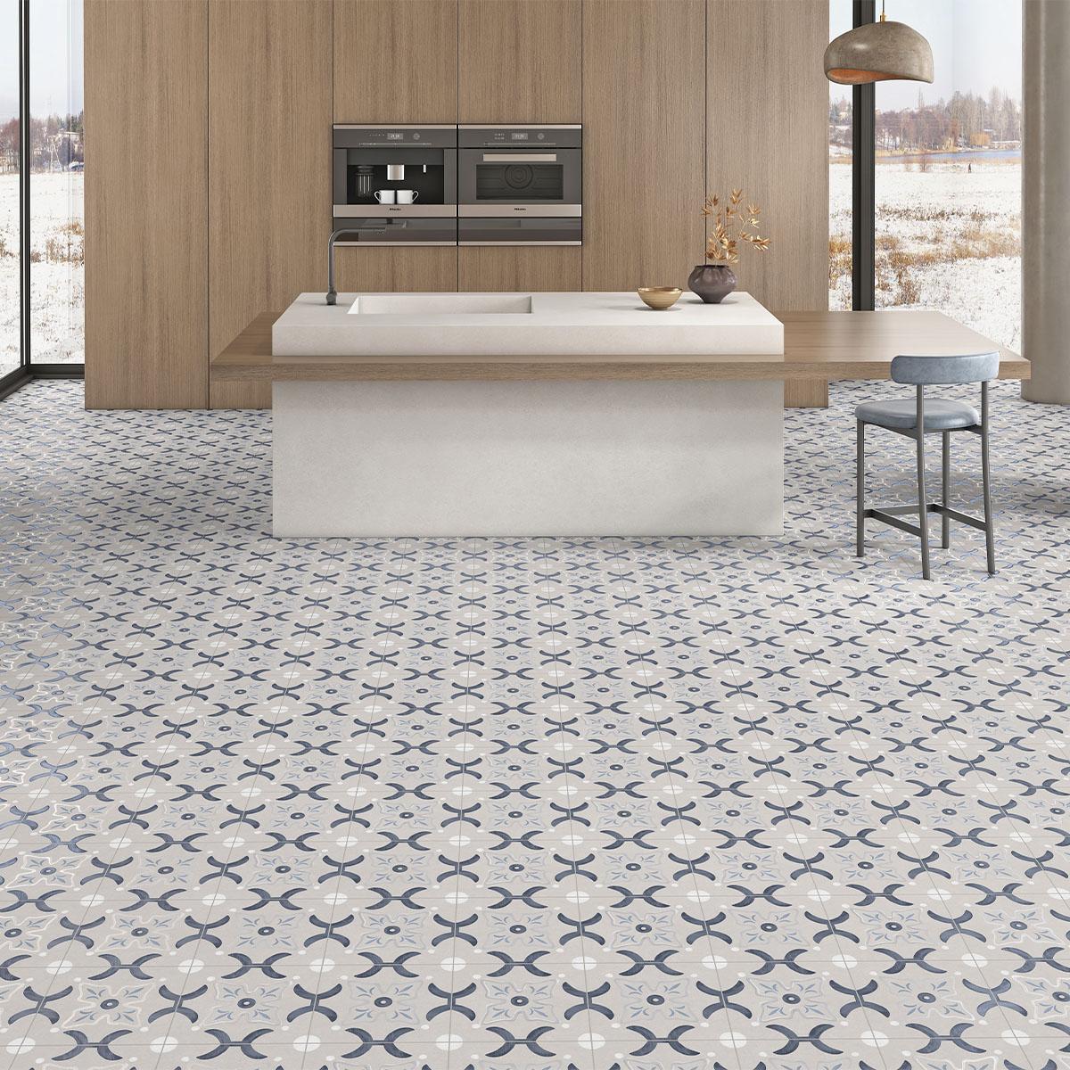 Керамогранит Motto Вельвет Gris Decor 3 20x20 арт. N100189