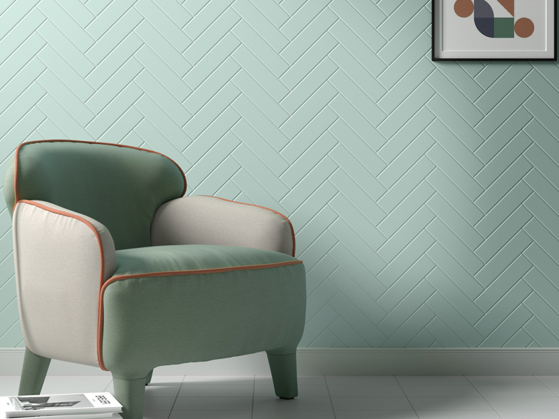 Плитка керамическая настенная 28458 COSTA NOVA Aloe Matt 5x20 см (108 кор./палл.)