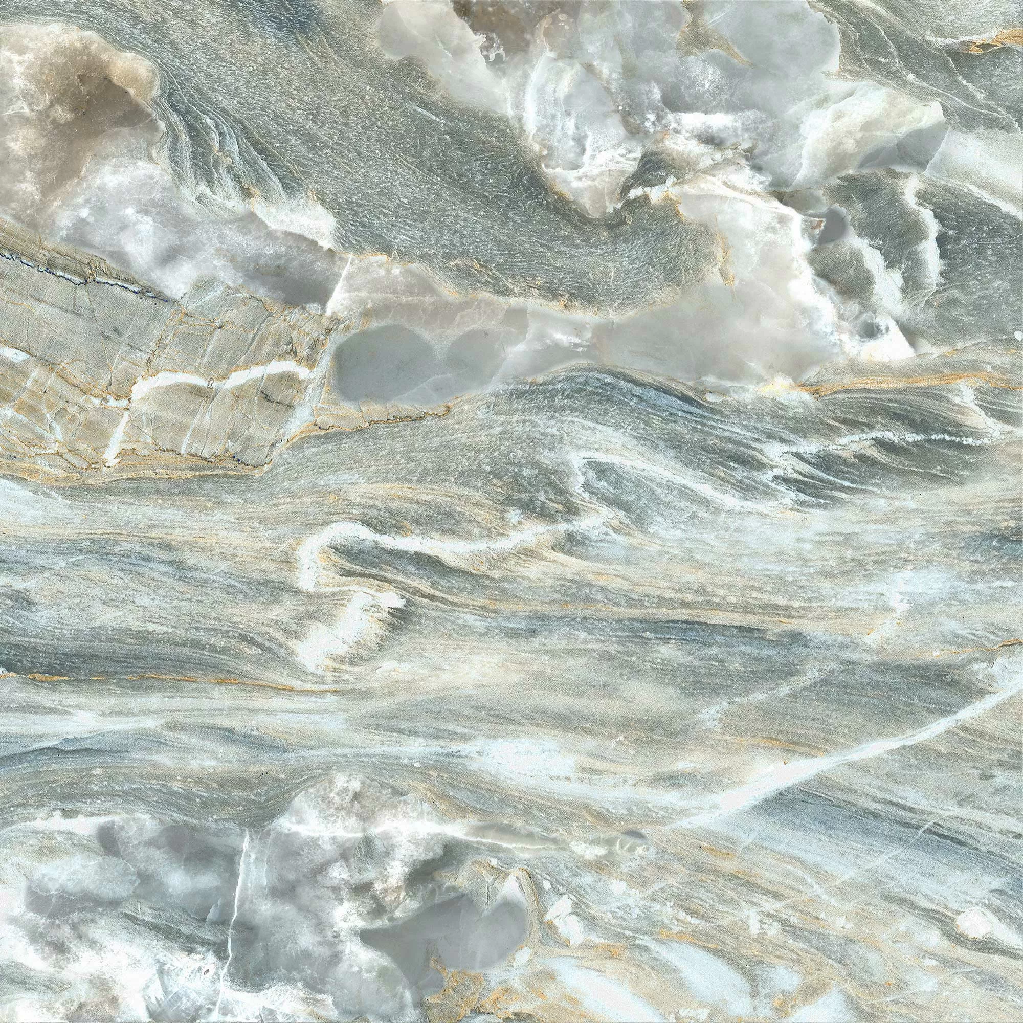 Керамогранит GT606018816MR Bellagio Голубой 60x60 (Global Tile)